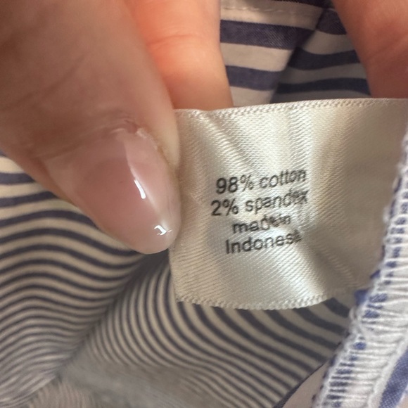 Lane Bryant Men's Striped Button Down Shirt - Picture 6 of 7